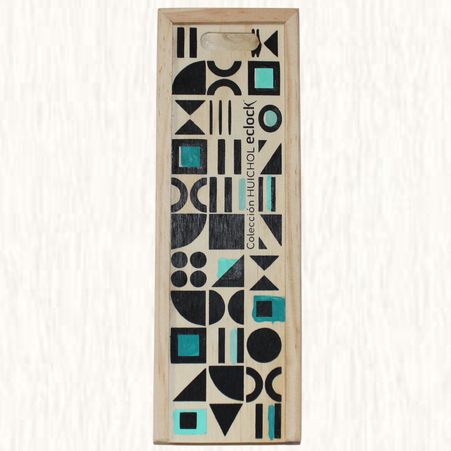 Alebrije Eclock Tornasol Negro Huichol Men Watch