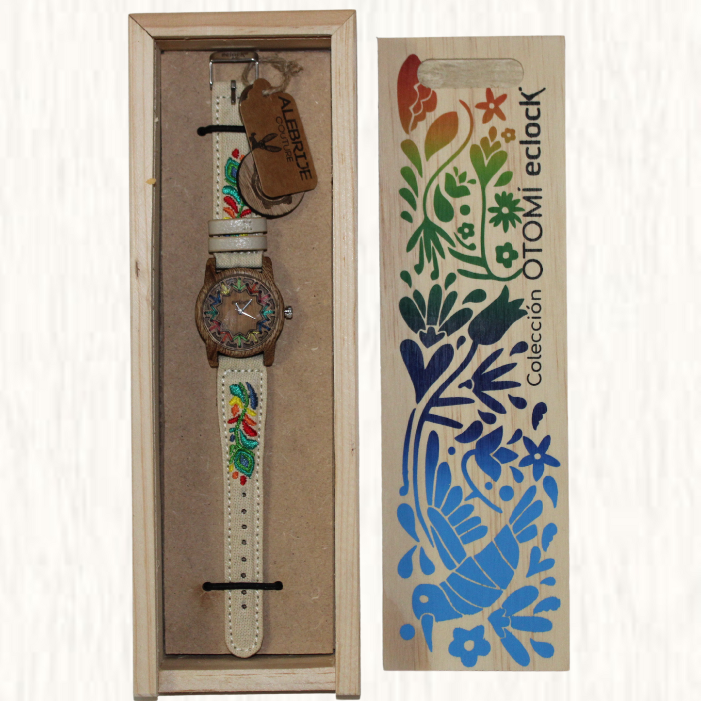 Alebrije Eclock Otomi Beige Women Watch