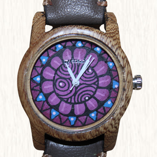 Alebrije Eclock Tlali Rosa Nahual Women Watch