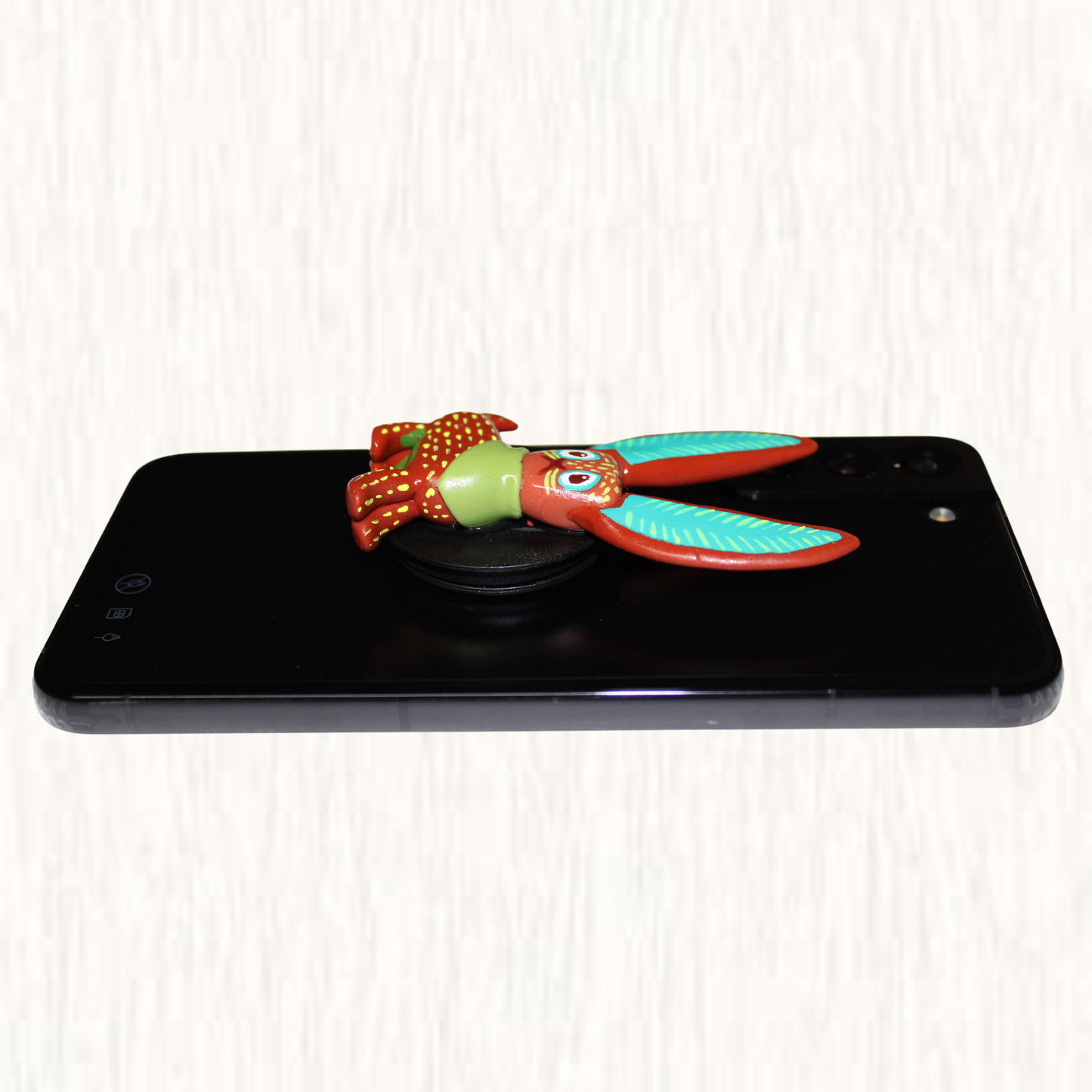 Alebrije Logo Cold Porcelain Handmade Phone Grip