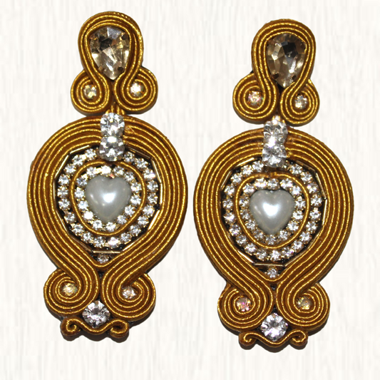 Soutache Earring Cleopatra Oro