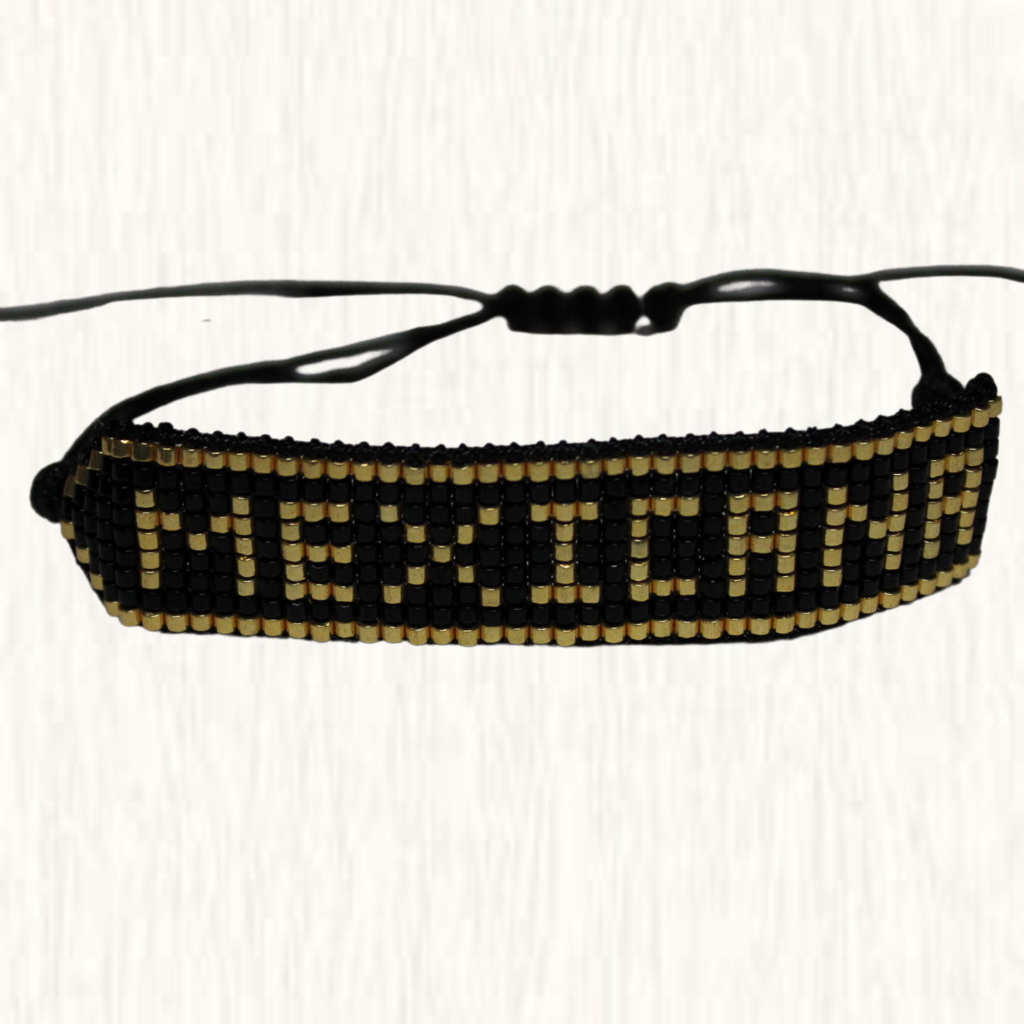 Miyuki Bracelet Mexicana Negro