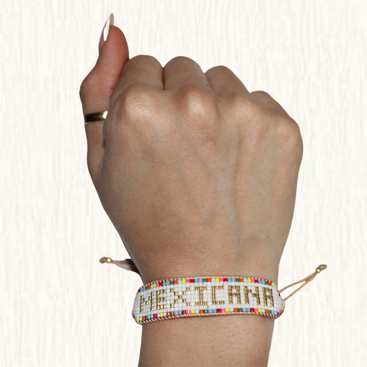 Miyuki Bracelet Mexicana Blanco