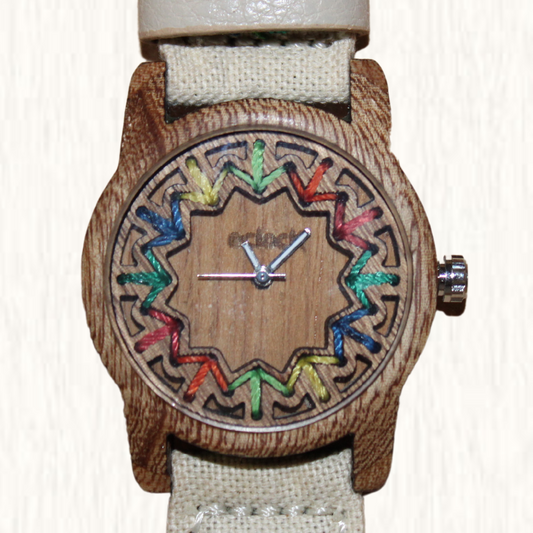 Alebrije Eclock Otomi Beige Women Watch