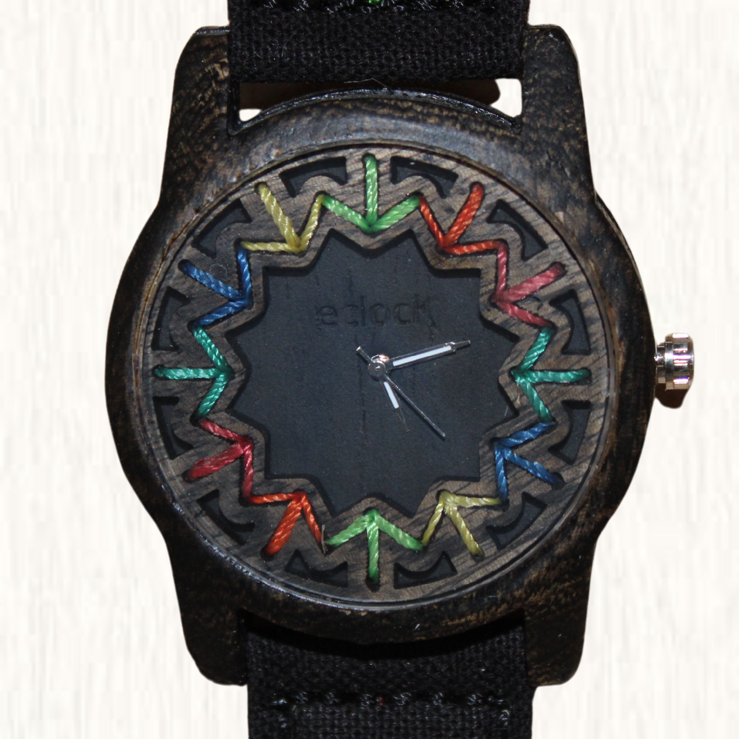 Alebrije Eclock Otomi Negro Men Watch