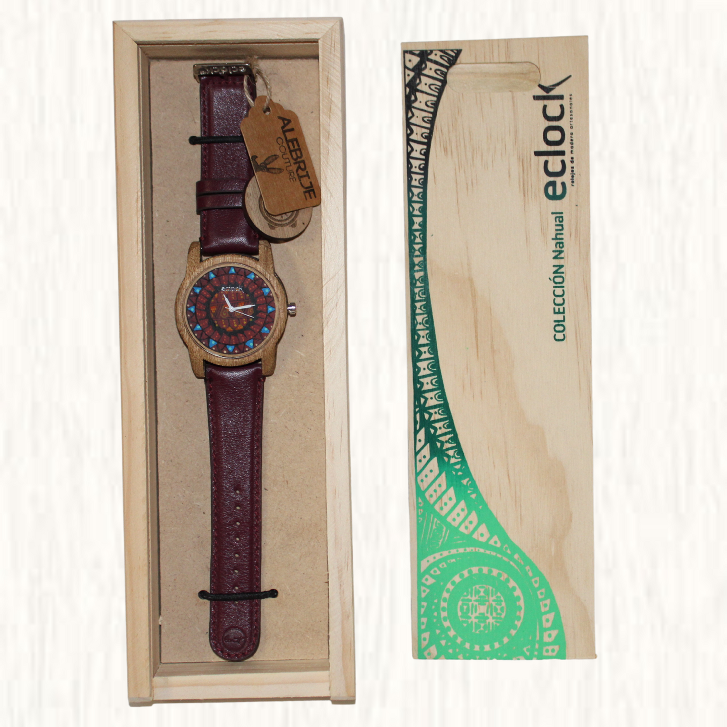 Alebrije Eclock Tlahui Guinda Nahual Men Watch