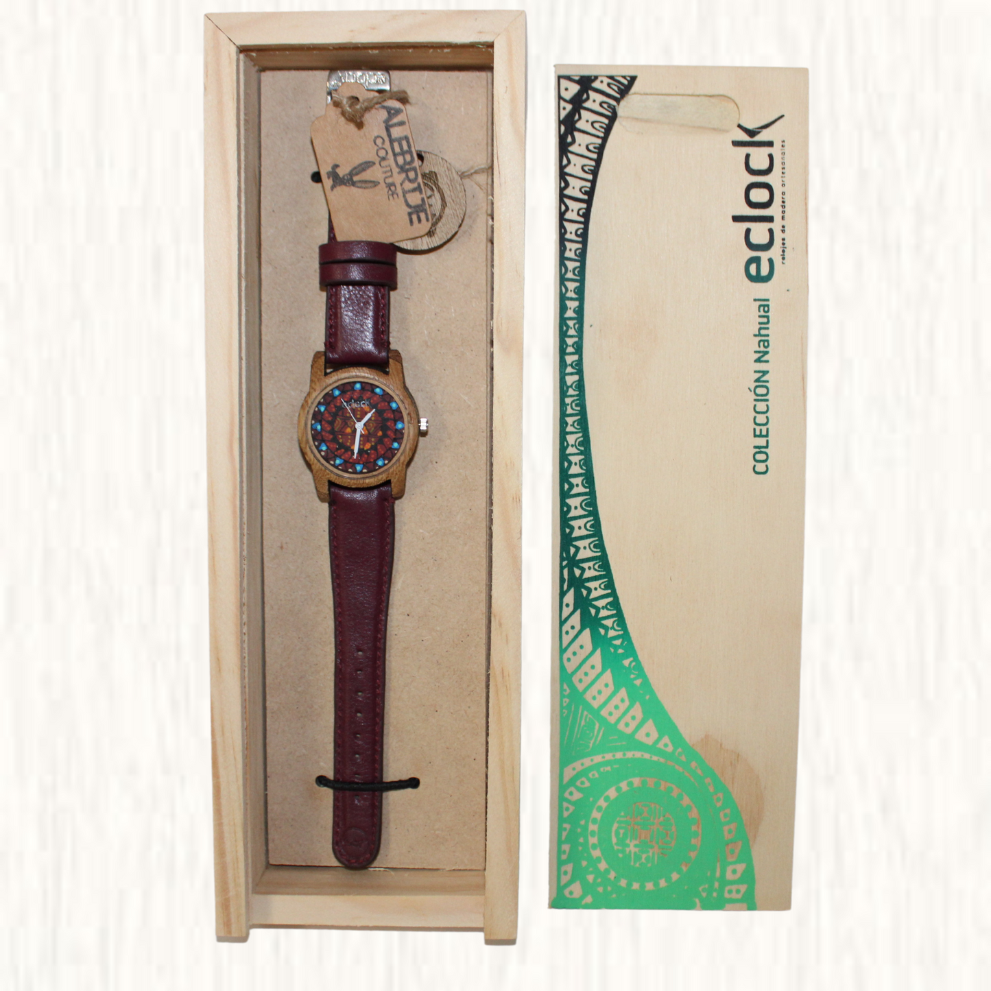 Alebrije Eclock Tlahui Guinda Nahual Women Watch