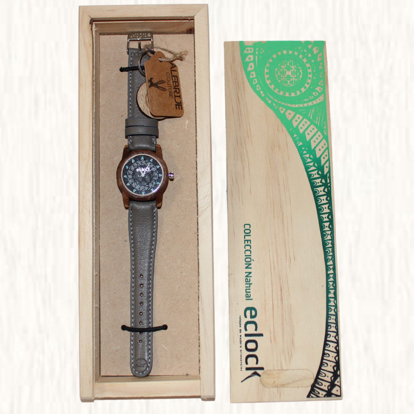 Alebrije Eclock Tlakili Gris Nahual Women Watch