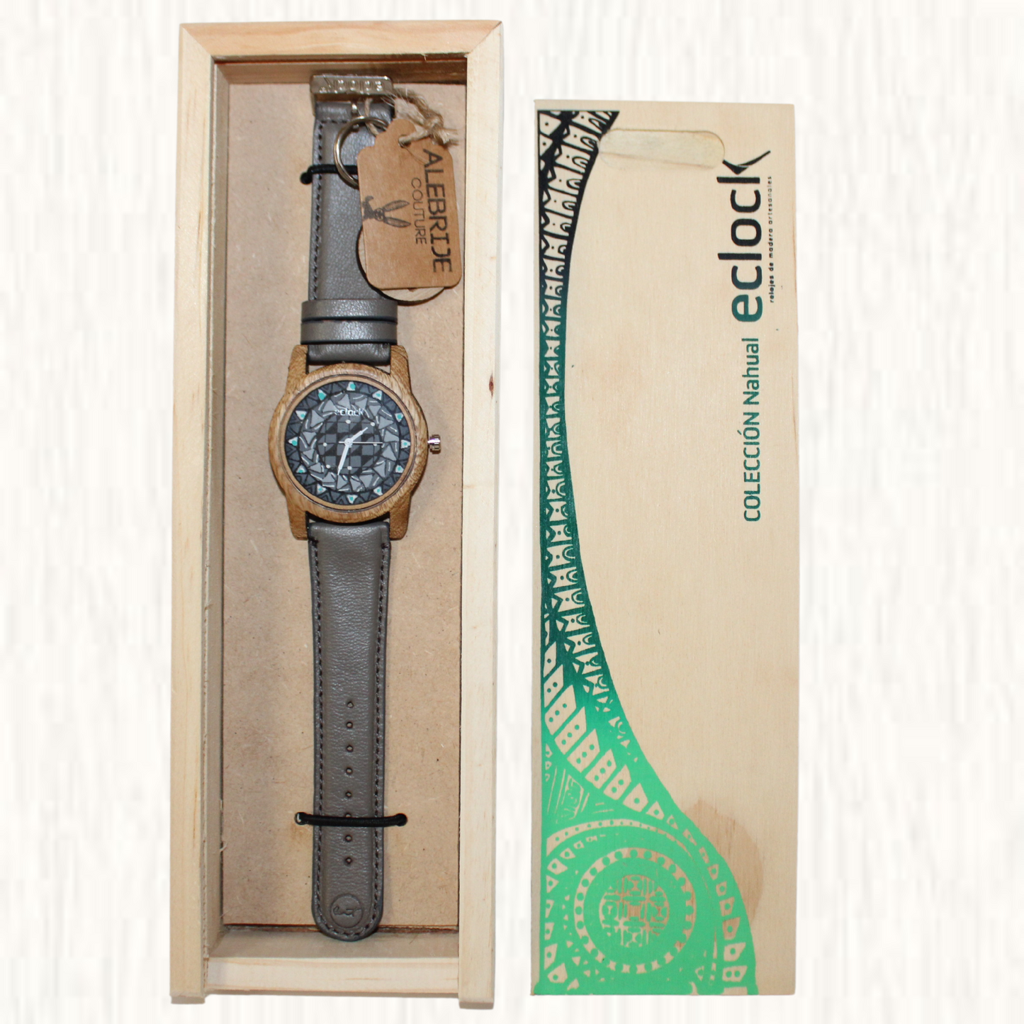 Alebrije Eclock Tlakili Gris Nahual Men Watch